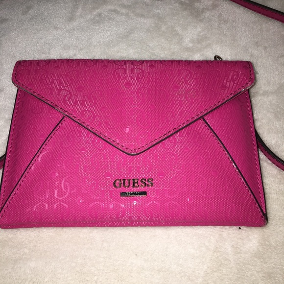 GUESS Envelope Clutch Crossbody Handbag - Picture 8 of 9